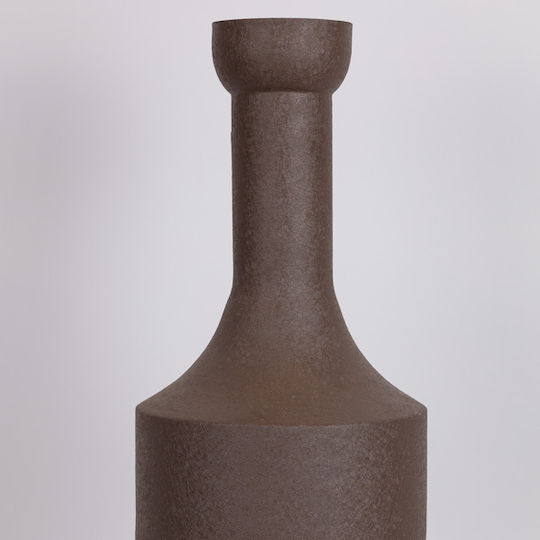Metallic Brown Vase 23x23xH72cm