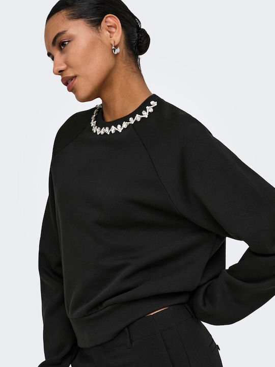 Long Women's Sweatshirt Black