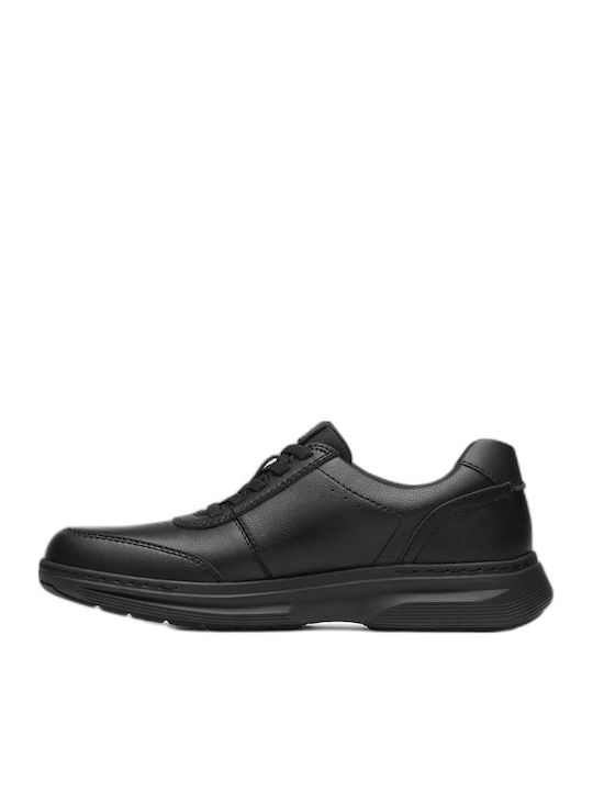 Leather Men's Casual Shoes Black
