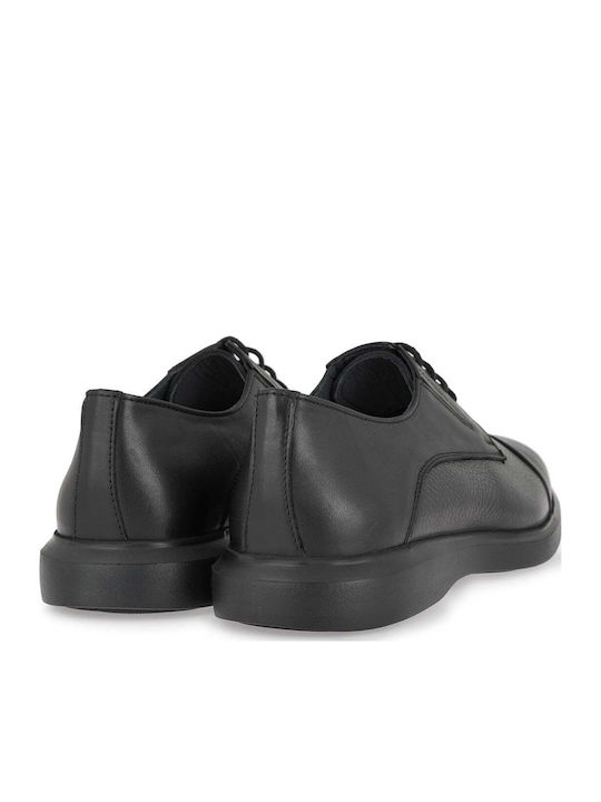 Deri Herren Freizeitschuhe Schwarz