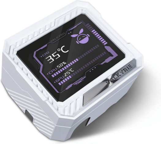 V360 AIO Водно Охлаждане За CPU С 3 Вентилатора И RGB Осветление Бяло