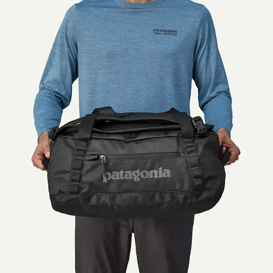 Patagonia Σακ Βουαγιάζ 40lt Μαύρο Υφασμάτινο