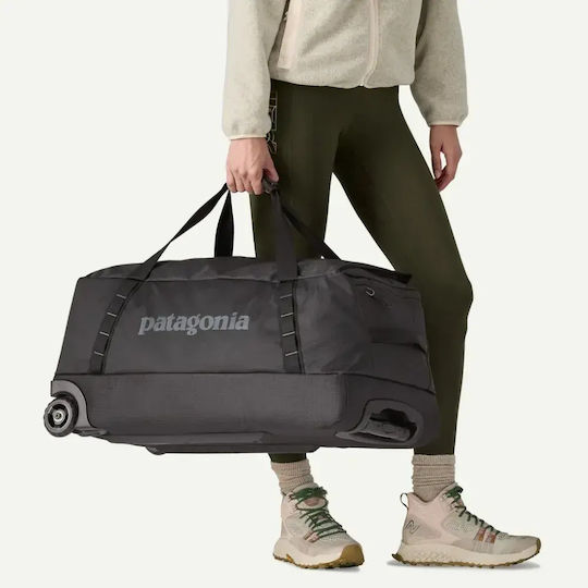 Patagonia Săc Voiaj 70l Negru cu Roți Textil