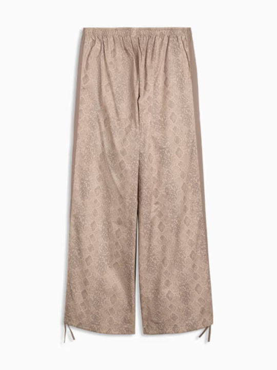 Woven Sweatpants Brown