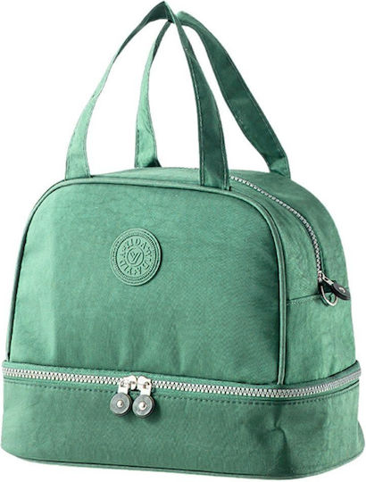 Lean Toys Schulische Isolierte Kinder Lunchtasche Handtasche 3lt Grüne 25x16x27cm