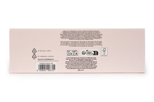 Tri-Coastal Design Set Mit Make-up Schwämmen Für Pulver Cookies 3 Stück