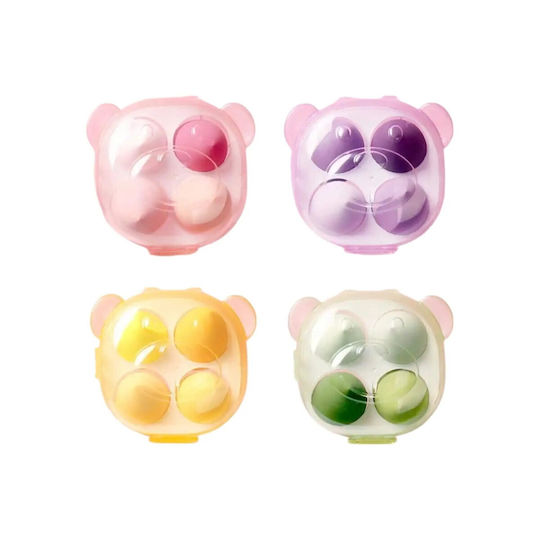 Ro-Ro Accessories Set with Makeup Sponges for Foundation 4 Pieces