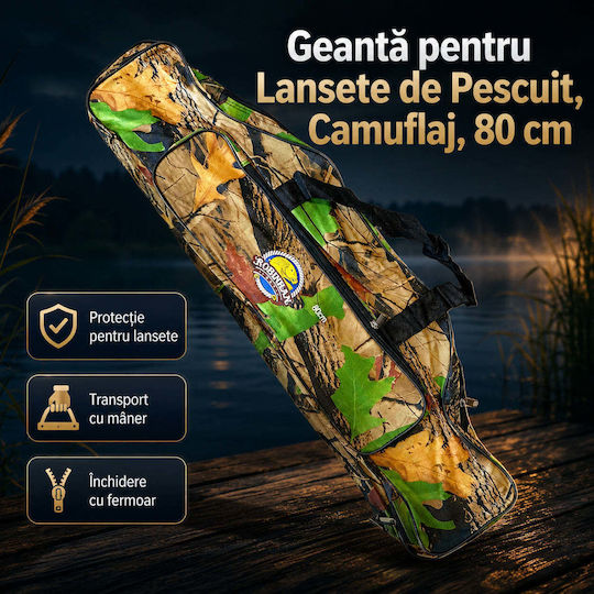 Angelrutenkoffer Camouflage 80 cm