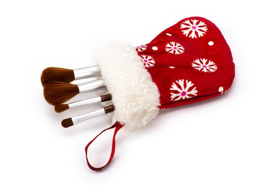 Tri-Coastal Design Комплект с Четки за Грим Xmas 4 Бройки