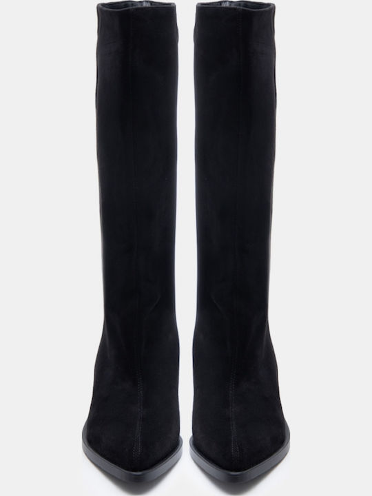 Suede Women's Boots Black