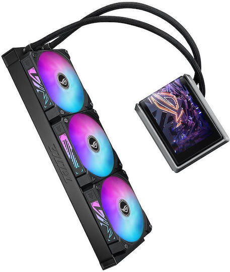 Asus ROG Ryuo IV 360 ARGB Wasserkühlung AIO CPU mit 3 Lüfterabmessung 120mm