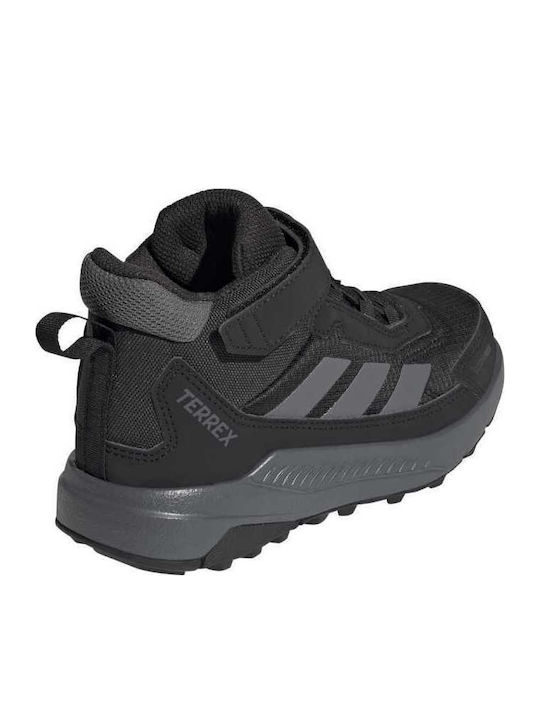 Kids Hiking Boots Terrex Anylander Waterproof Black