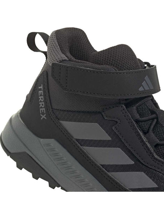 Kids Hiking Boots Terrex Anylander Waterproof Black