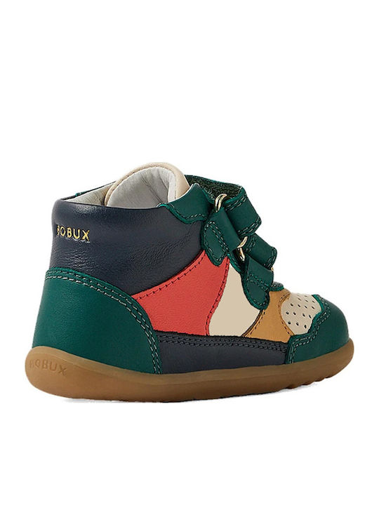 Anatomisch Leder Kinderstiefel Mehrfarbig