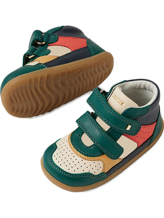 Anatomisch Leder Kinderstiefel Mehrfarbig