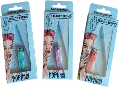 Beauty Spring Νυχοκόπτης Μικρός Χρωματιστός 1001