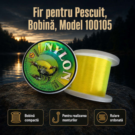 Bobină Fire De Pescuit Model 100105
