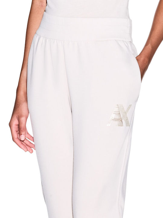 Damen Stoffhose in Creme