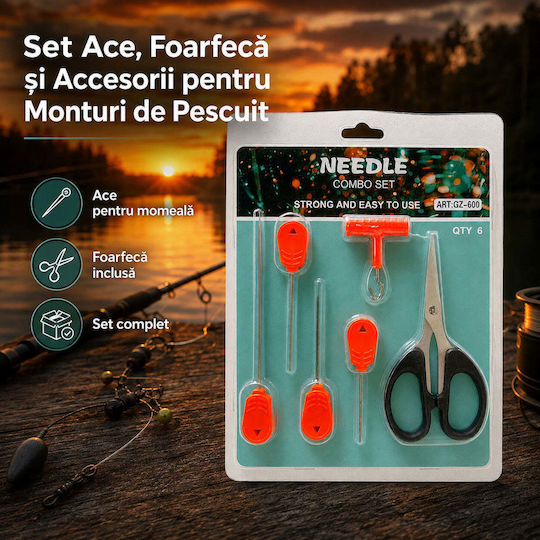 Set de cârlige Foarfecă Accesorii Monturi de pescuit