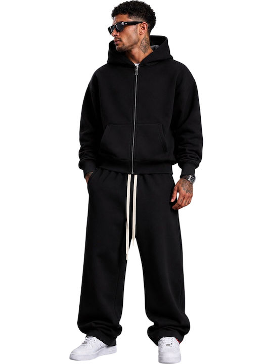 Cardigan with Hood Black