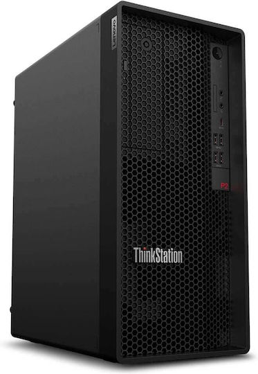 Lenovo ThinkStation P2 Tower G2 Настолен компютър (Ultra 7-265/32GB DDR4/512GB SSD/RTX 2000 Ada/W11 Pro)