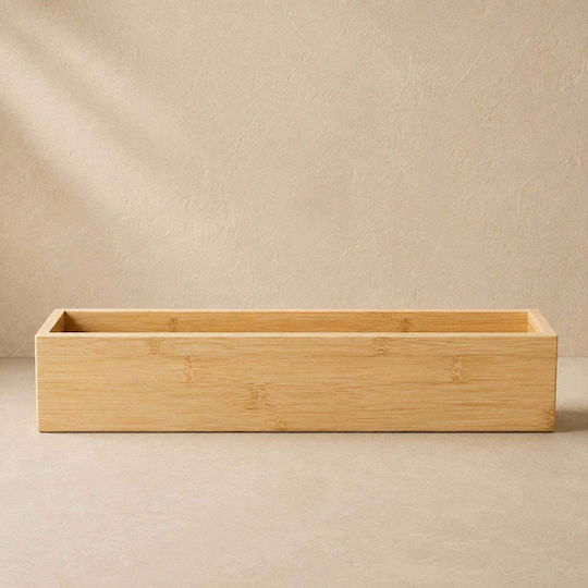 Büro-Organisator Bambus ikonka 38 x 8 x 7 cm