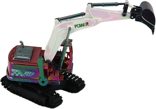 Lean Toys RC Excavator Blue