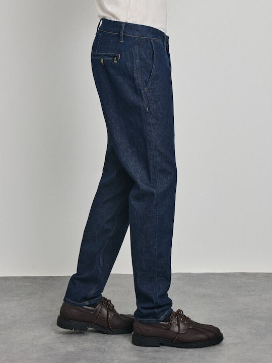 Culton Herren Jeanshosen Gekürztes Blau
