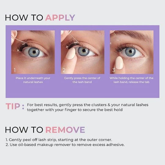 Kiss ImPRESS Easy Tab Press-on Τουφάκια Lengthening Μαύρα