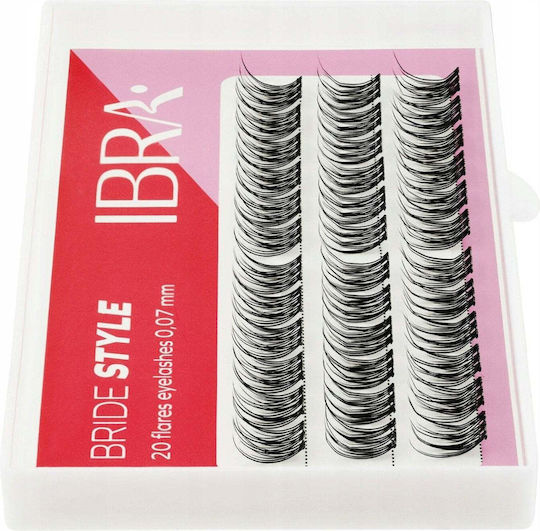 Ibra Braut Stil 10mm Wimpern Cluster