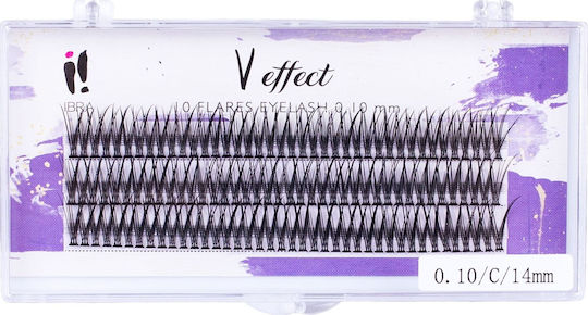 Ibra V Effect Eyelash Tufts 14mm 120 Pcs