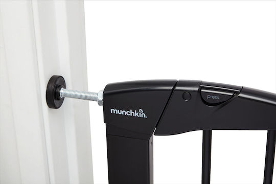 Munchkin Metall-Sicherheitstür in Schwarz Farbe