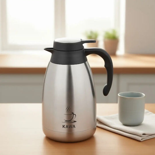 KING Hoff Thermos Bottle Stainless Steel 2lt King Hoff