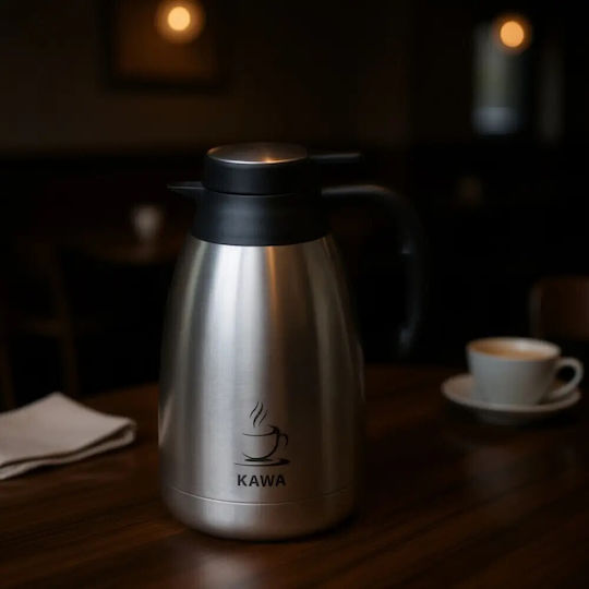 KING Hoff Thermos Bottle Stainless Steel 2lt King Hoff