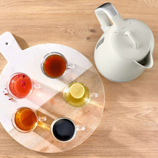 Tefal Soleil Електрическа кана 1.7lt 2400W Бяла
