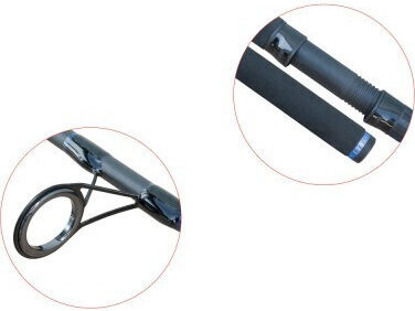 Baracuda Lansetă de pescuit pentru Spinning / Heavy Spinning / Casting 2.7m 210gr