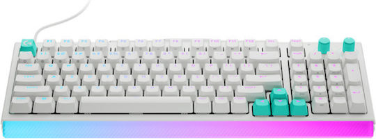 G512X Гейминг Механична Клавиатура 98% с RGB Осветление (Английски US) Бяла