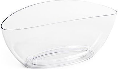 Lamela Ghiveci De Flori Din Plastic Transparent 35x15x15cm