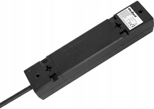 Rebel Power Strip 4 Sockets with Cable 2m France (Type E)