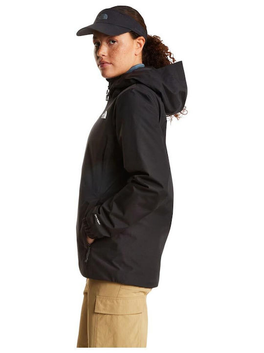 Quest Women's Hiking Jacket Waterproof and Windproof Black