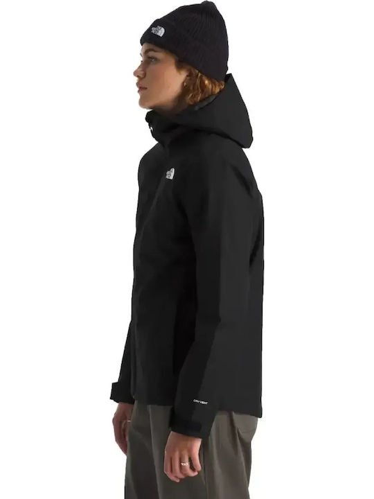 Quest Women's Hiking Jacket Waterproof and Windproof Black