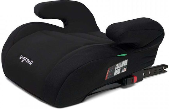 U-Grow R129 Столче за кола Бустер i-Размер с Isofix Черно