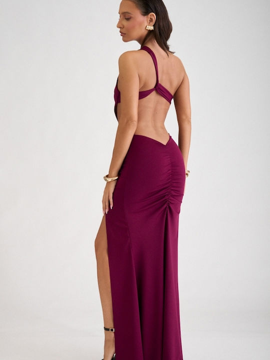 Maxi Burgundy Dress