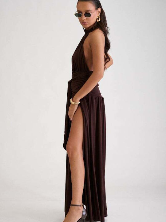 Maxi Dress Dark Brown