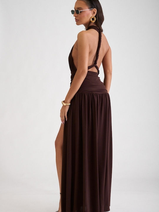 Maxi Dress Dark Brown