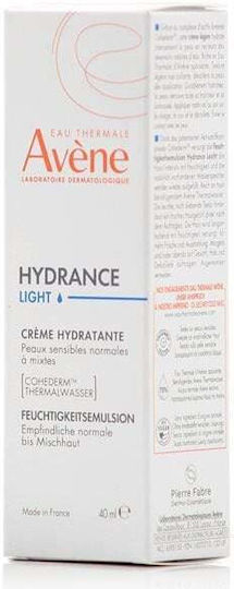 Eau Thermale Avène Hydrance Light 24h Moisturizing Day Face Emulsion with SPF30 40ml