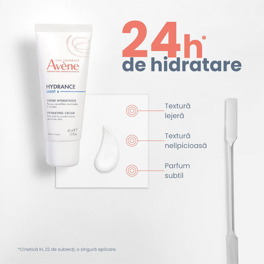 Eau Thermale Avène Hydrance Light 24h Moisturizing Day Face Emulsion with SPF30 40ml