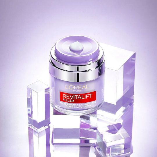 L'Oreal Paris Revitalift Filler Хидратиращ и Противостареещ Крем за Лице с Хиалуронова Киселина 50ml