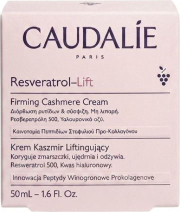 Caudalie Resveratrol-Lift Face Day Cream for Anti-aging & Firming with Hyaluronic Acid 50ml