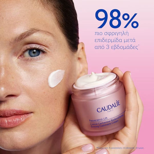 Caudalie Resveratrol-Lift Face Day Cream for Anti-aging & Firming with Hyaluronic Acid 50ml
